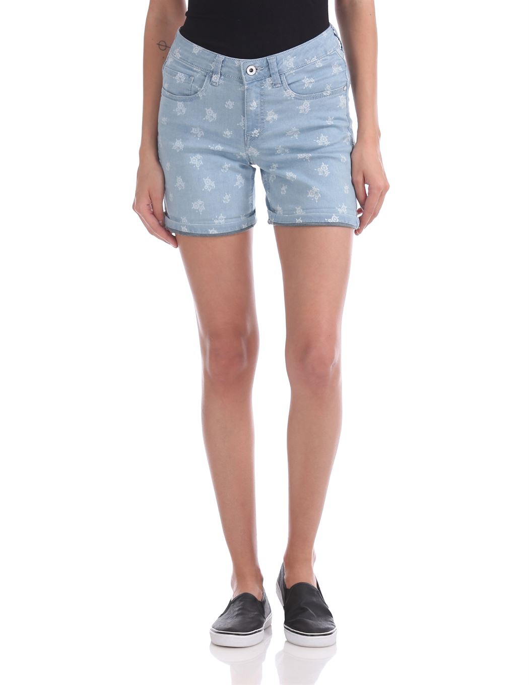 U.S. Polo Assn. Women Casual Wear Printed Short